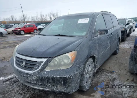 2009 Honda Odyssey Touring z USA, uszkodzony, nr VIN 5FNRL38969B010632